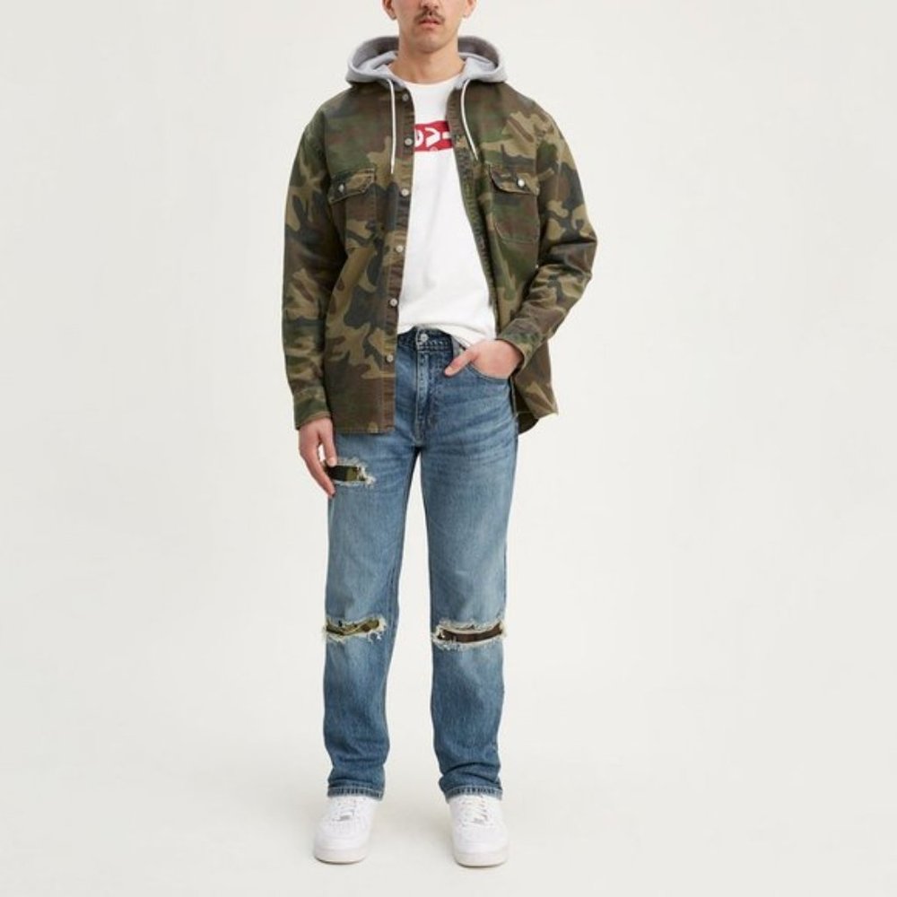 Levi's | 541 Athletic Taper Fit Camo Patch Jeans NEW